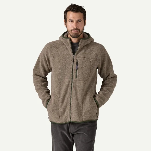 Patagonia Men's Reclaimed Fleece Hoody Size Medium - Picture 2 of 14